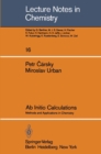 Ab Initio Calculations : Methods and Applications in Chemistry - eBook