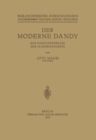 Der Moderne Dandy : Ein Kulturproblem des 19. Jahrhunderts - eBook