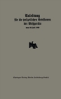 Anleitung fur die polizeilichen Revisionen der Metzgerate vom 22. Juli 1925 - eBook