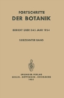 Bericht uber das Jahr 1954 - eBook