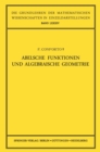 Abelsche Funktionen und Algebraische Geometrie - eBook
