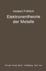 Elektronentheorie der Metalle - eBook