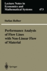 Performance Analysis of Flow Lines with Non-Linear Flow of Material - eBook