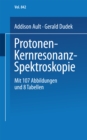 Protonen-Kernresonanz-Spektroskopie : Eine Einfuhrung - eBook