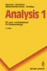 Analysis 1 : Ein Lehr- und Arbeitsbuch fur Studienanfanger - eBook