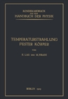 Temperaturstrahlung fester Korper - eBook