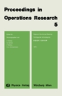 Proceedings in Operations Research 5 - eBook