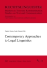 Contemporary Approaches to Legal Linguistics - eBook