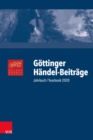 Gottinger Handel-Beitrage, Band 21 : Jahrbuch/Yearbook 2020 - eBook