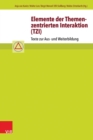 Elemente der Themenzentrierten Interaktion (TZI) : Texte zur Aus- und Weiterbildung - eBook