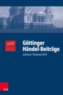 Gottinger Handel-Beitrage, Band 20 : Jahrbuch/Yearbook 2019 - eBook