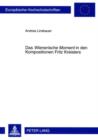 Das «Wienerische Moment» in den Kompositionen Fritz Kreislers - eBook