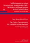 Das Dritte Energiepaket fuer den Elektrizitaetsbereich : Deutsch-Englische Textausgabe mit einer Einfuehrung - eBook