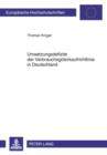 Umsetzungsdefizite der Verbrauchsgueterkaufrichtlinie in Deutschland - eBook