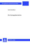 Die Vertragsuebernahme - eBook