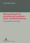 Wesensmerkmale der deutschen und russischen Staats- und Rechtsordnung : Gemeinsamkeiten und Unterschiede- Materialien des deutsch-russischen Symposiums am 11. und 12. Oktober 2011 in Potsdam - eBook