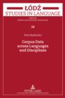 Corpus Data across Languages and Disciplines - eBook