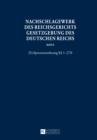 Nachschlagewerk des Reichsgerichts - Gesetzgebung des Deutschen Reichs : Zivilprozessordnung  1-270 - eBook