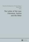 The Letter of the Law: Literature, Justice and the Other - eBook