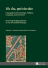 «Bis dat, qui cito dat» : «Gegengabe» in Paremiology, Folklore, Language, and Literature - Honoring Wolfgang Mieder on His Seventieth Birthday - eBook