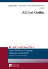 All that Gothic - eBook