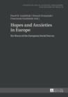 Hopes and Anxieties in Europe : Six Waves of the European Social Survey - eBook