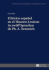 El lexico espanol en el «Waaren-Lexicon in zwoelf Sprachen» de Ph. A. Nemnich - eBook