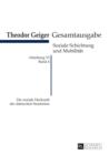 Die soziale Herkunft der daenischen Studenten : Theodor Geiger Gesamtausgabe- Abteilung IV: Soziale Schichtung und Mobilitaet- Band 4 - eBook