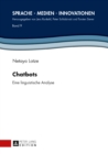 Chatbots : Eine linguistische Analyse - eBook