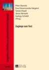 Zugaenge zum Text - eBook