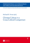 Chinese Culture in a Cross-Cultural Comparison - eBook