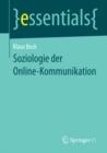 Soziologie der Online-Kommunikation - eBook
