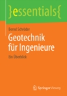 Geotechnik fur Ingenieure : Ein Uberblick - eBook