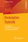 Deskriptive Statistik : Eine Einfuhrung fur Politikwissenschaftlerinnen und Politikwissenschaftler - eBook