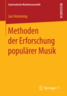 Methoden der Erforschung popularer Musik - eBook