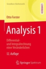 Analysis 1 : Differential- und Integralrechnung einer Veranderlichen - Book