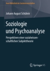 Soziologie und Psychoanalyse : Perspektiven einer sozialwissenschaftlichen Subjekttheorie - eBook