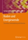 Boden und Energiewende : Trassenbau, Erdverkabelung und Erdwarme - eBook