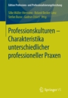 Professionskulturen - Charakteristika unterschiedlicher professioneller Praxen - eBook