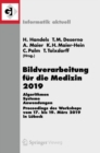 Bildverarbeitung fur die Medizin 2019 : Algorithmen - Systeme - Anwendungen. Proceedings des Workshops vom 17. bis 19. Marz 2019 in Lubeck - eBook