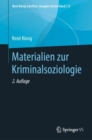 Materialien zur Kriminalsoziologie - eBook