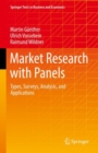 Market Research with Panels : Types, Surveys, Analysis, and Applications - Book