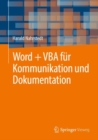 Word + VBA fur Kommunikation und Dokumentation - eBook