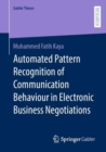 Automated Pattern Recognition of Communication Behaviour in Electronic Business Negotiations - Book
