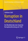 Korruption in Deutschland : Ein Uberblick uber den Stand der Korruptionsforschung seit 1945 - eBook