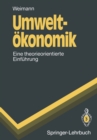 Umweltokonomik : Eine theorieorientierte Einfuhrung - eBook