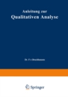 Anleitung zur Qualitativen Analyse - eBook