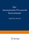 Das internationale Privatrecht Deutschlands - eBook