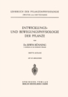 Entwicklungs- und Bewegungsphysiologie der Pflanze - eBook