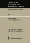 The Theory of Oligopoly with Multi-Product Firms - eBook